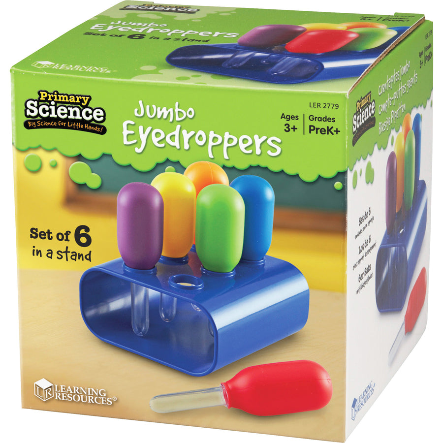 learning-resources-jumbo-eyedroppers-set-theme-subject-fun-learning-skill-learning-science-science-experiment-cause-&-effect-fine-motor-3-year-&-up_lrnler2779 - 2