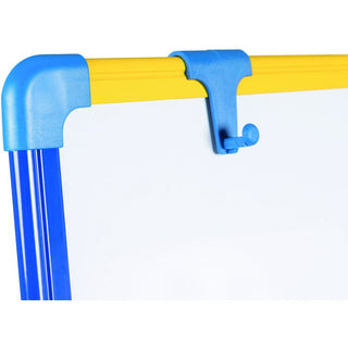 Bi-office Magnetic AdjustableDoublee-sided Easel - White Surface - Rectangle - Magnetic - Assembly Required - 1 Each