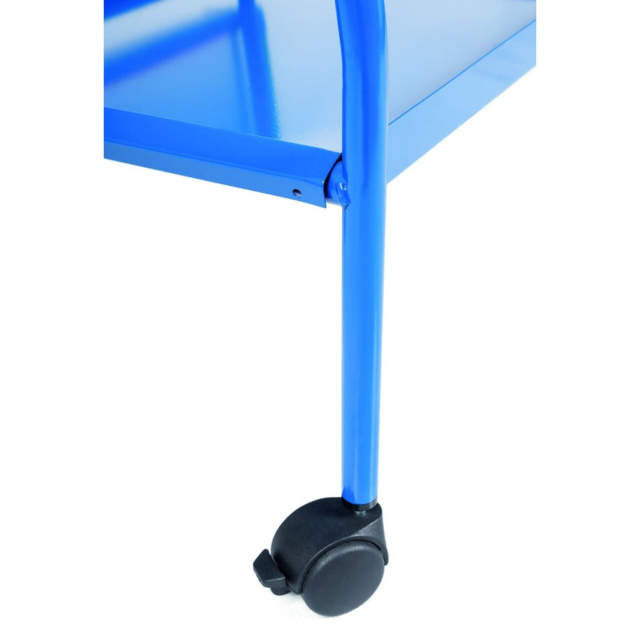Bi-office Magnetic AdjustableDoublee-sided Easel - White Surface - Rectangle - Magnetic - Assembly Required - 1 Each