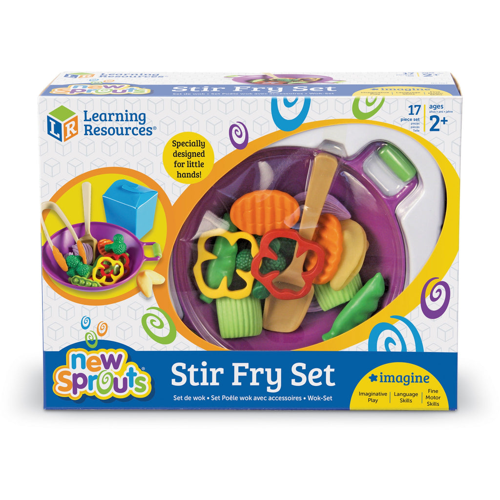 new-sprouts-stir-fry-play-set-17-set-assorted-plastic_lrn9264 - 1