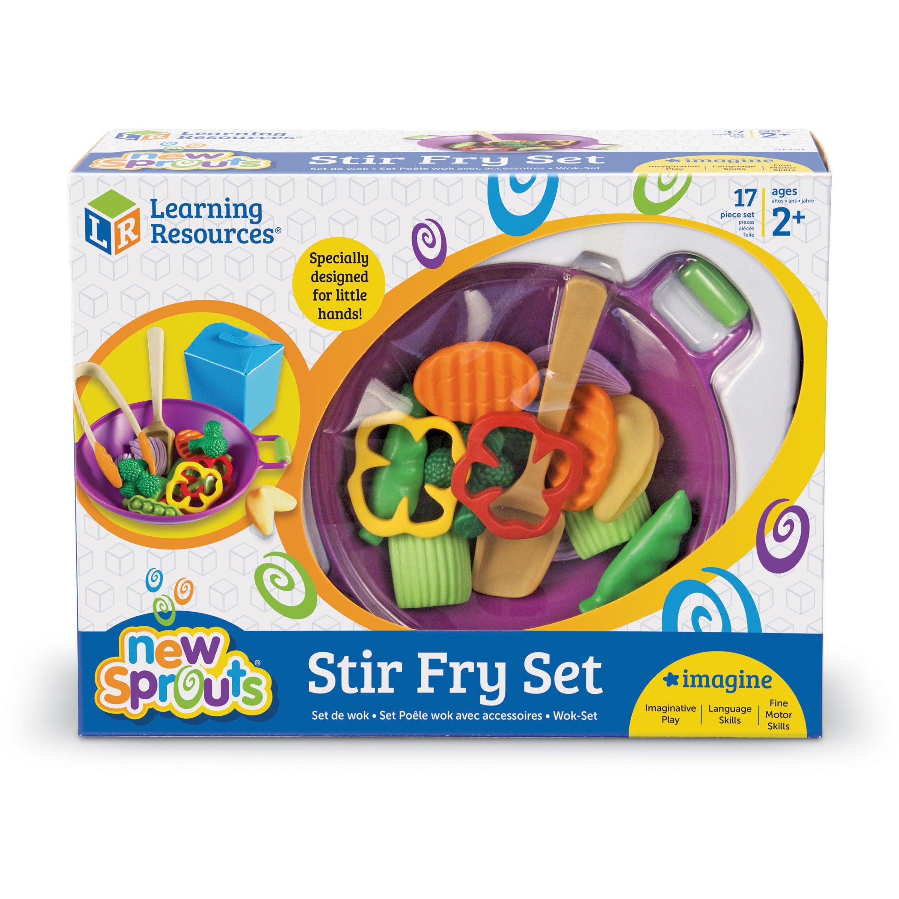 new-sprouts-stir-fry-play-set-17-set-assorted-plastic_lrn9264 - 1