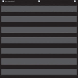 teacher-created-resources-black-7-pocket-chart-theme-subject-learning-skill-learning-chart-1-each_tcr20740 - 1
