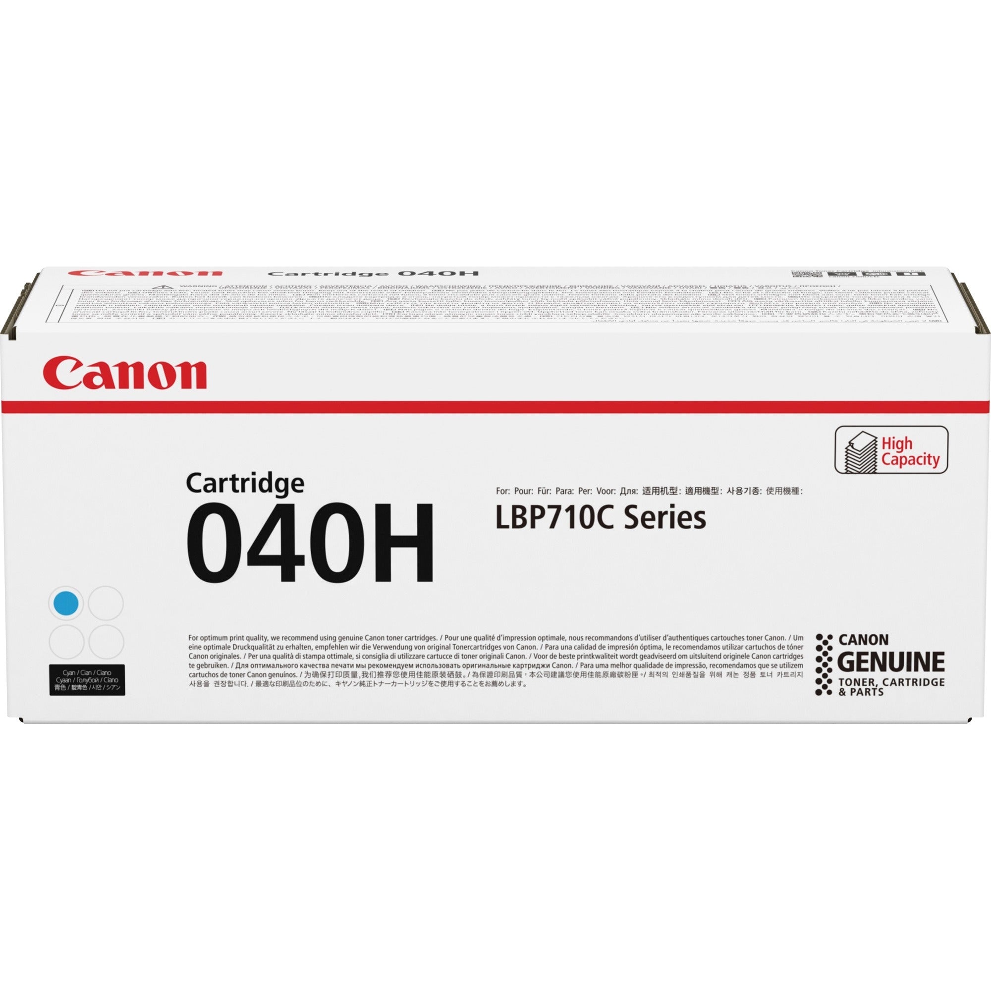 canon-toner-cartridge-laser-high-yield-10000-pages-cyan-1-each_cnmcrtdg040hc - 1