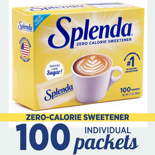 Splenda No Calorie Sweetener Packets - Packet - 0.035 oz (1 g) - Artificial Sweetener - 12/Carton