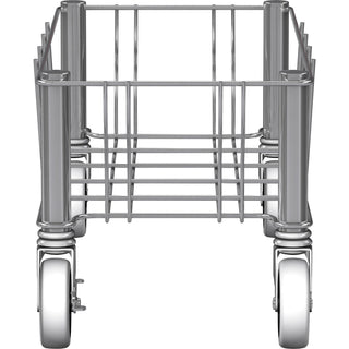 rubbermaid-commercial-1968468-slim-jim-stainless-steel-single-dolly-for-slim-jim-containers-100-lb-capacity-3-caster-size-stainless-steel-204-length-x-93-width-x-9-height-satin-stainless-1-each_rcp1968468 - 2