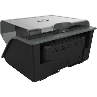 tripp-lite-by-eaton-10-device-desktop-ac-charging-station-with-surge-protector-for-tablets-laptops-and-e-readers-wired-notebook-tablet-pc-e-book-reader-charging-capability-black-gray_trpcsd1006ac - 2