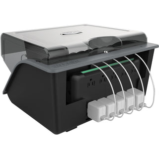 tripp-lite-by-eaton-10-device-desktop-ac-charging-station-with-surge-protector-for-tablets-laptops-and-e-readers-wired-notebook-tablet-pc-e-book-reader-charging-capability-black-gray_trpcsd1006ac - 5