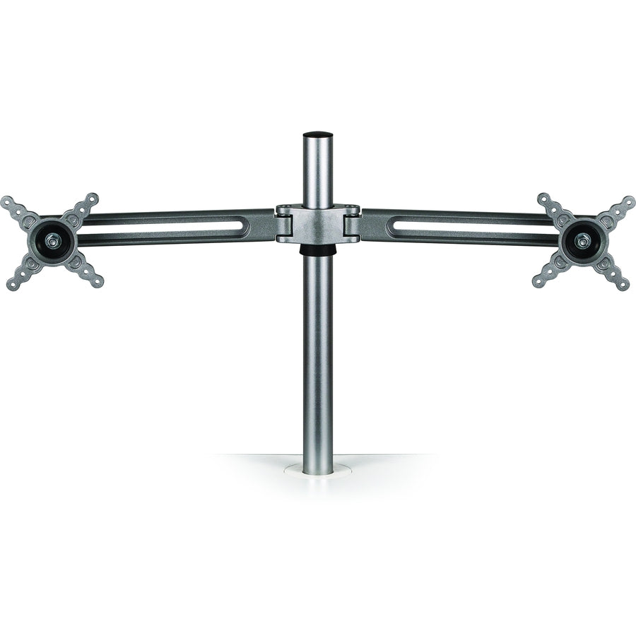 Lotus Dual Monitor Arm Kit, For 26" Monitors, Silver, Supports 13 lb