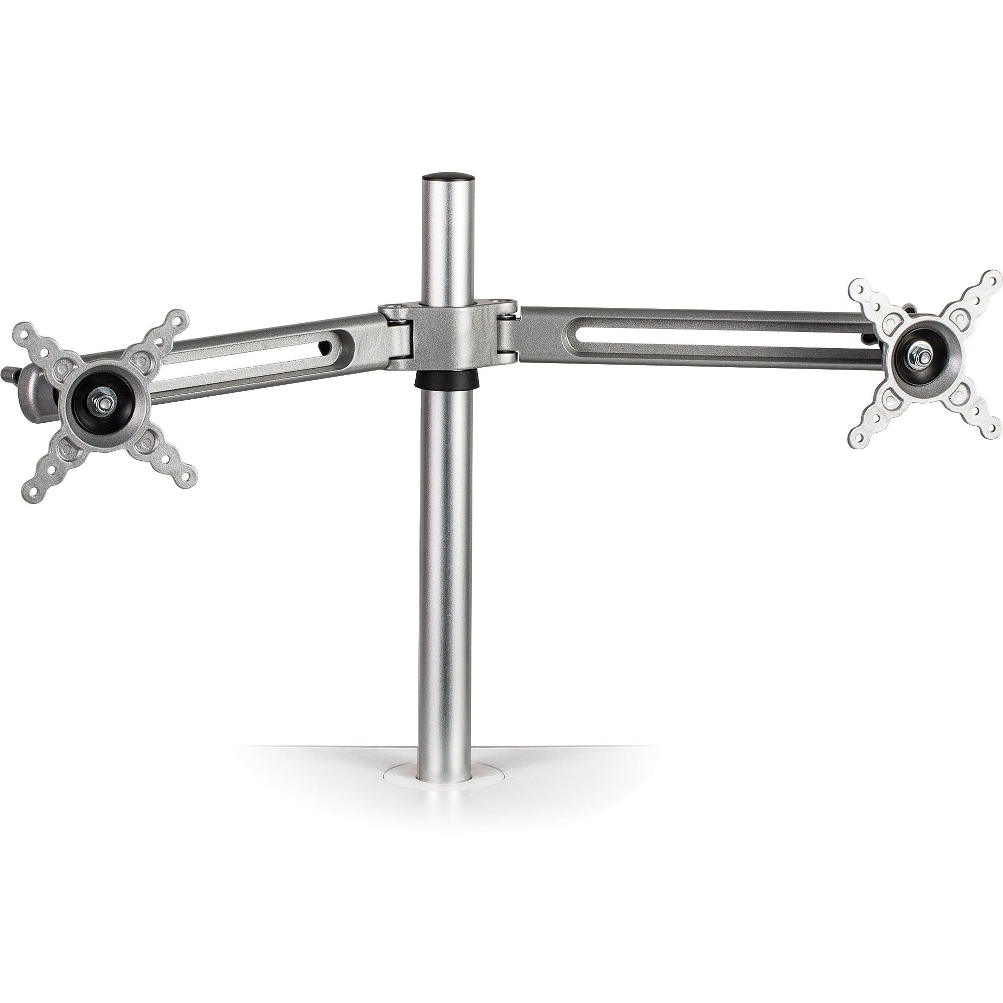 Lotus Dual Monitor Arm Kit, For 26" Monitors, Silver, Supports 13 lb