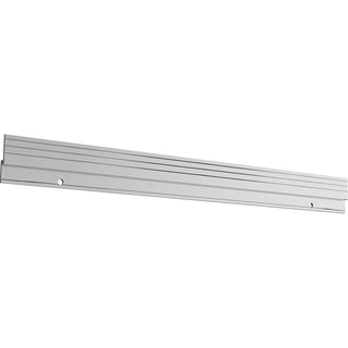 Deflecto Mounting Bar for Storage Box, Organizer Canister - Aluminum - 40 lb Load Capacity