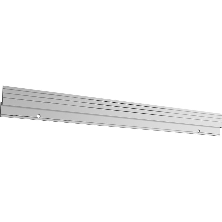 Deflecto Mounting Bar for Storage Box, Organizer Canister - Aluminum - 40 lb Load Capacity