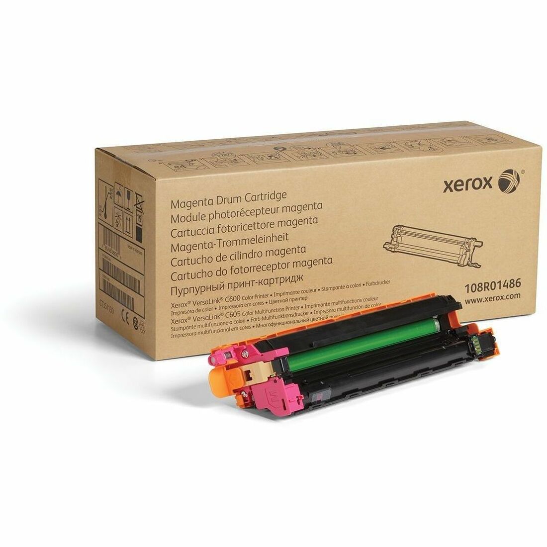 108R01486 Drum Unit, 40,000 Page-Yield, Magenta