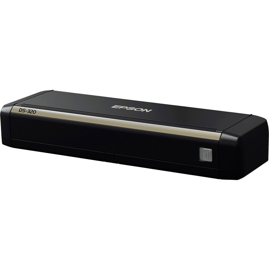 DS-320 Portable Duplex Document Scanner, 1200 dpi Optical Resolution, 20-Sheet Duplex Auto Document Feeder