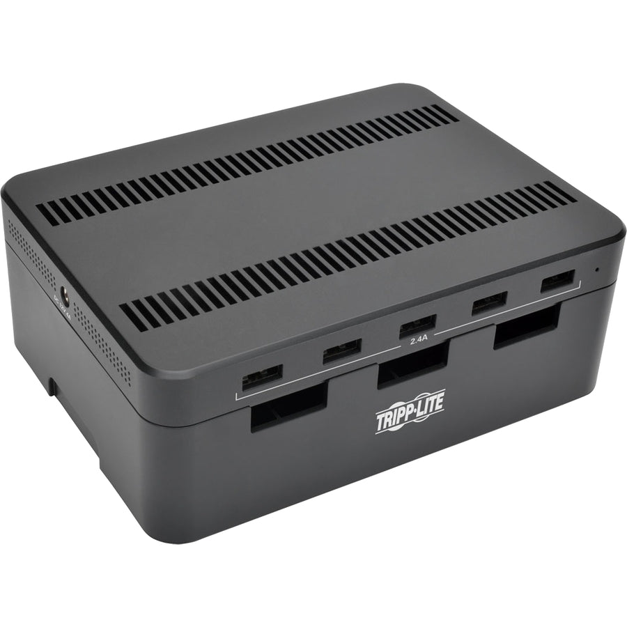 tripp-lite-by-eaton-5-port-usb-charging-station-with-built-in-device-storage-12v-4a-48w-usb-charger-output-48-w-output-power-120-v-ac-230-v-ac-input-voltage-5-v-dc-output-voltage-240-a-output-current_trpu280005st - 5