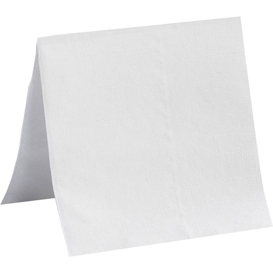 Dixie 1/4-Fold Beverage Napkin - 1 Ply - 9.50" x 9.50" - White - Paper - Soft, Absorbent - For Beverage, Restaurant - 500 Per Pack - 8 / Carton