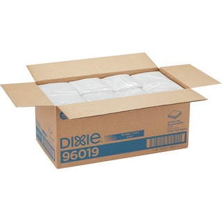 Dixie 1/4-Fold Beverage Napkin - 1 Ply - 9.50" x 9.50" - White - Paper - Soft, Absorbent - For Beverage, Restaurant - 500 Per Pack - 8 / Carton