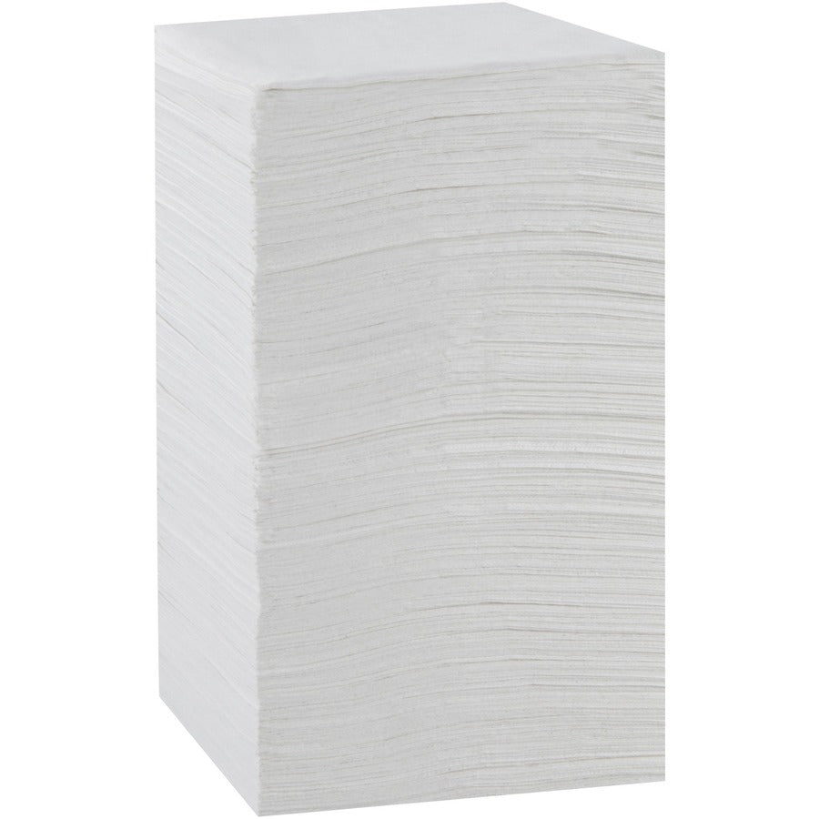 Dixie 1/4-Fold Beverage Napkin - 1 Ply - 9.50" x 9.50" - White - Paper - Soft, Absorbent - For Beverage, Restaurant - 500 Per Pack - 8 / Carton