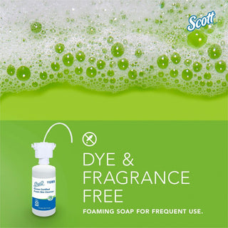 Scott Essential Green Certified Foam Skin Cleanser - Foam - 1.59 quart - Applicable on Hand - Fragrance-free, Dye-free - 2 / Carton