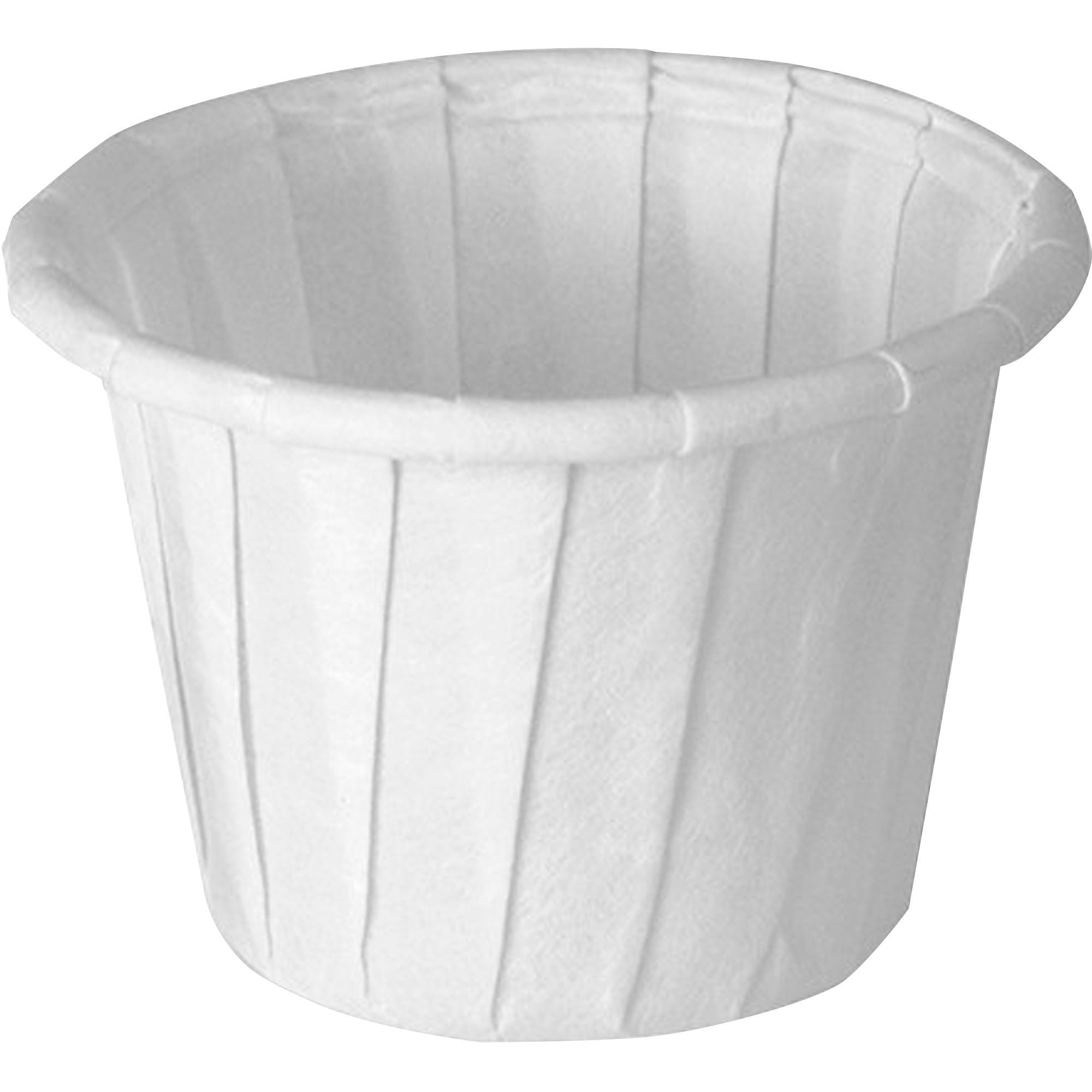 Solo 0.75 oz Treated Paper Souffle Portion Cups - 250.0 / Bag - 20 / Carton - White - Paper - 1