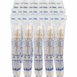 Solo 7 oz Waxed Paper Cold Cups - 50 / Pack - 20 / Carton - Beige - Paper - Milk Shake, Smoothie