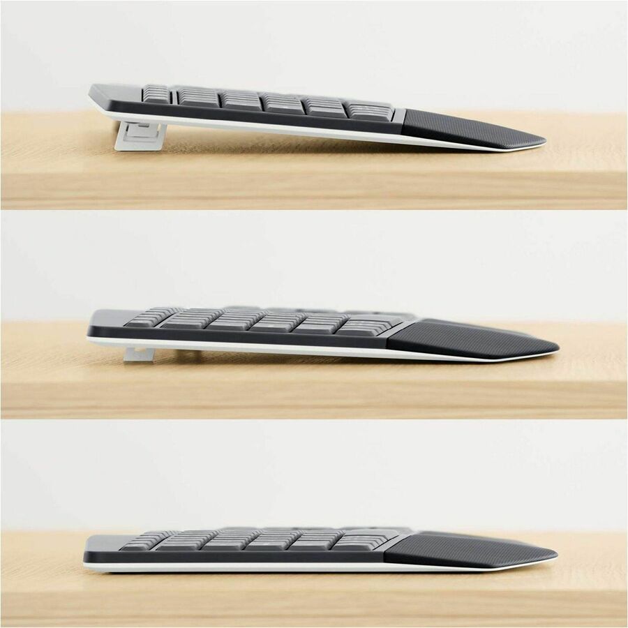 Logitech MK850 Performance Wireless Keyboard and Mouse Combo - USB Wireless Bluetooth/RF Keyboard - USB Wireless Bluetooth/RF Mouse - Optical - 1000 dpi - 8 Button - Scroll Wheel - AAA, AA - Compatible with Desktop Computer, Smartphone, Notebook