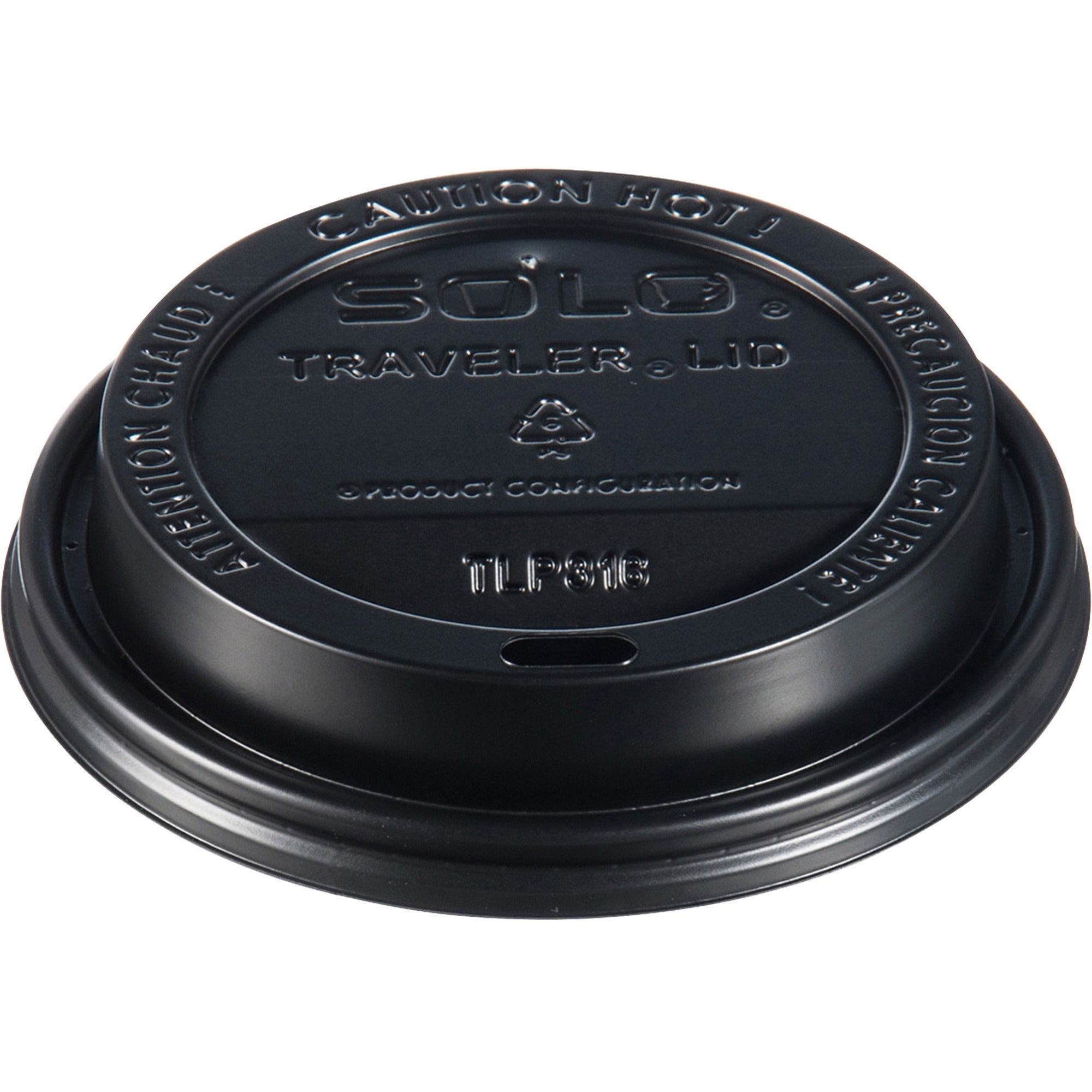 solo-traveler-dome-hot-cup-lids-dome-plastic-1000-carton-black_scctlb3160004 - 1
