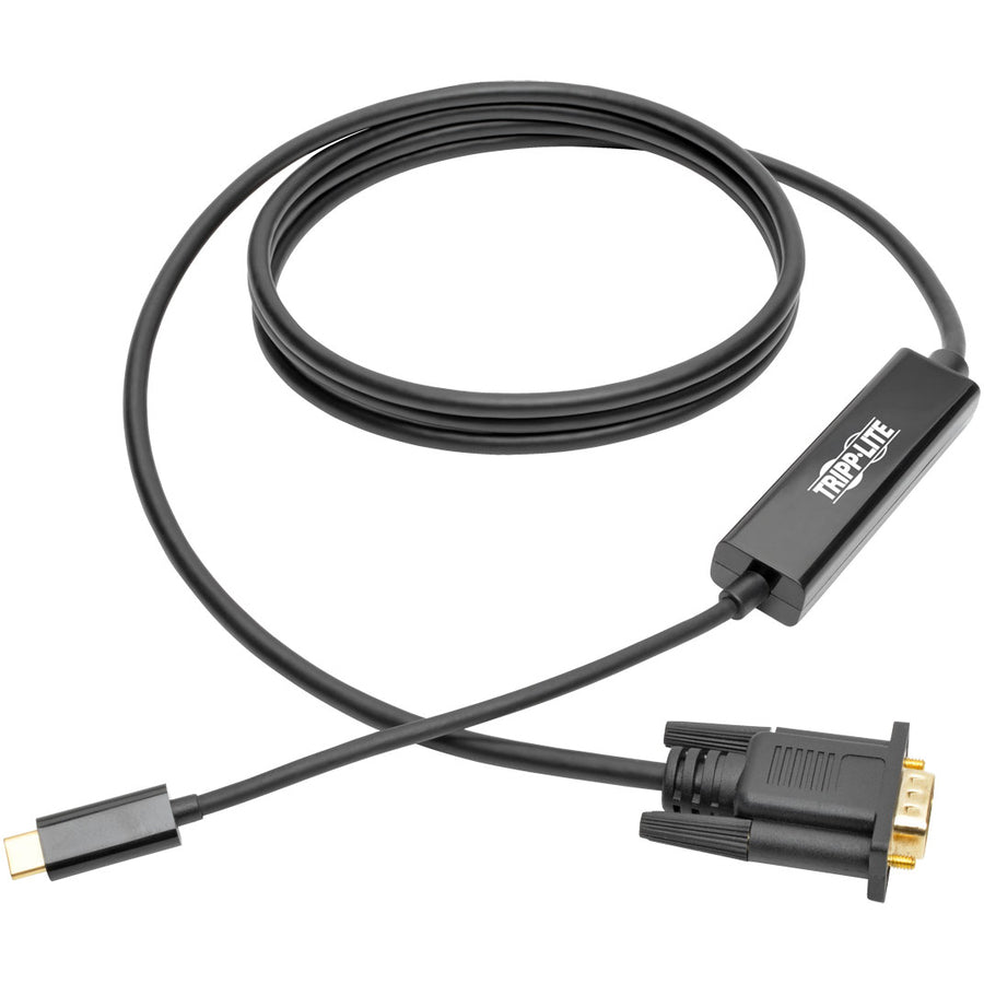 tripp-lite-by-eaton-usb-c-to-vga-active-adapter-cable-m-m-black-6-ft-18-m-6-ft-usb-vga-video-cable-for-smartphone-projector-ultrabook-monitor-notebook-tablet-tv-first-end-1-x-usb-31-type-c-male-second-end-1-x-15-pin-hd-15-mal_trpu444006v - 3