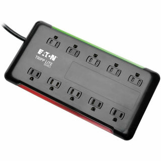 Tripp Lite by Eaton Protect It! 10-Outlet Surge Protector, 6 ft. Cord, 2880 Joules, Black Housing - 10 x NEMA 5-15R - 1800 VA - 2880 J - 120 V AC Input - 6 ft