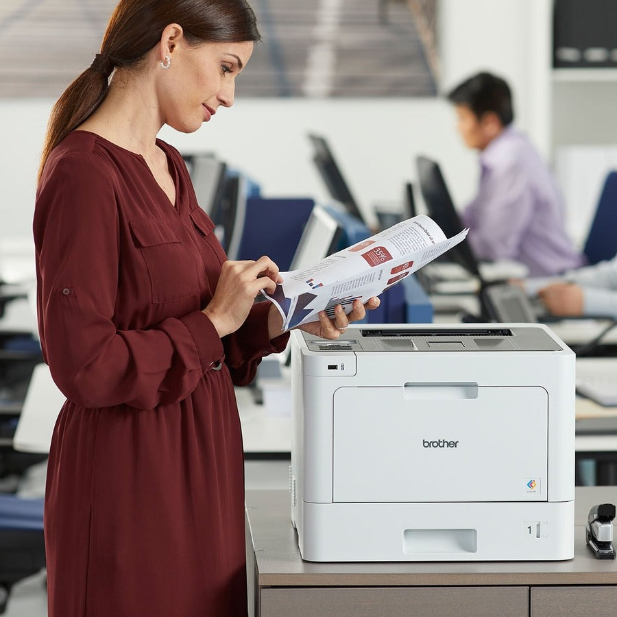 HLL8260CDW Business Color Laser Printer with Duplex Printing and Wireless Networking