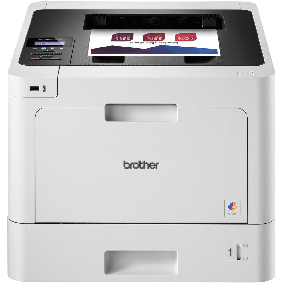 HLL8260CDW Business Color Laser Printer with Duplex Printing and Wireless Networking