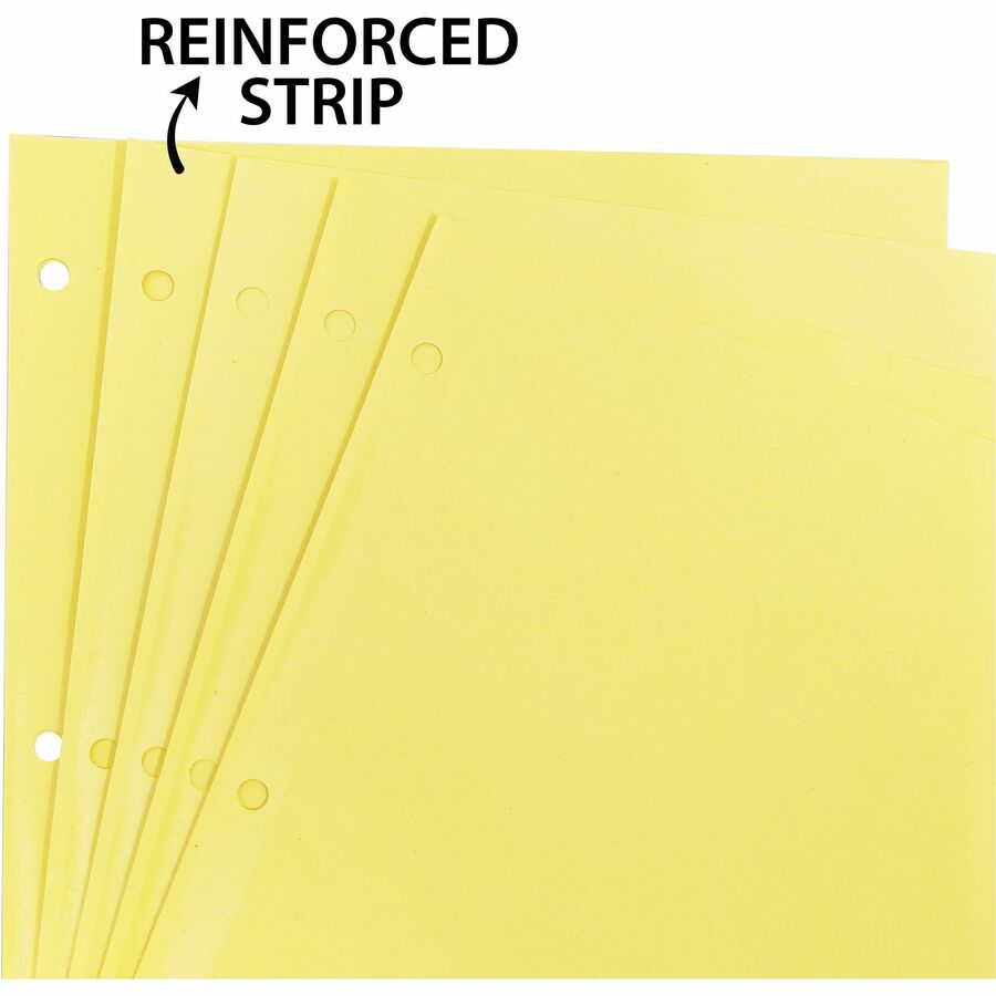 Business Source Insertable Tab Ring Binder Indexes - 8 Blank Tab(s)1.50" Tab Width - 8.5" Divider Width x 11" Divider Length - Letter - 3 Hole Punched - Multicolor Tab(s) - 50 / Box