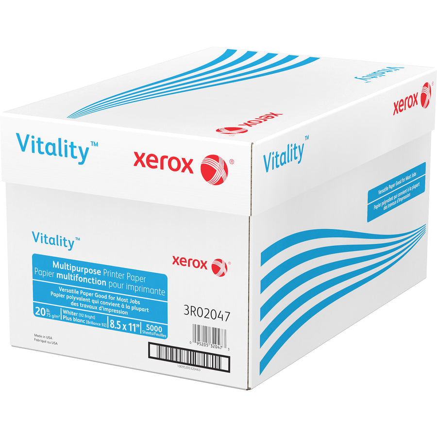 xerox-vitality-multipurpose-printer-paper-white-92-brightness-90%-opacity-letter-8-1-2-x-11-20-lb-basis-weight-5000-carton-white_xer3r02047pl - 3