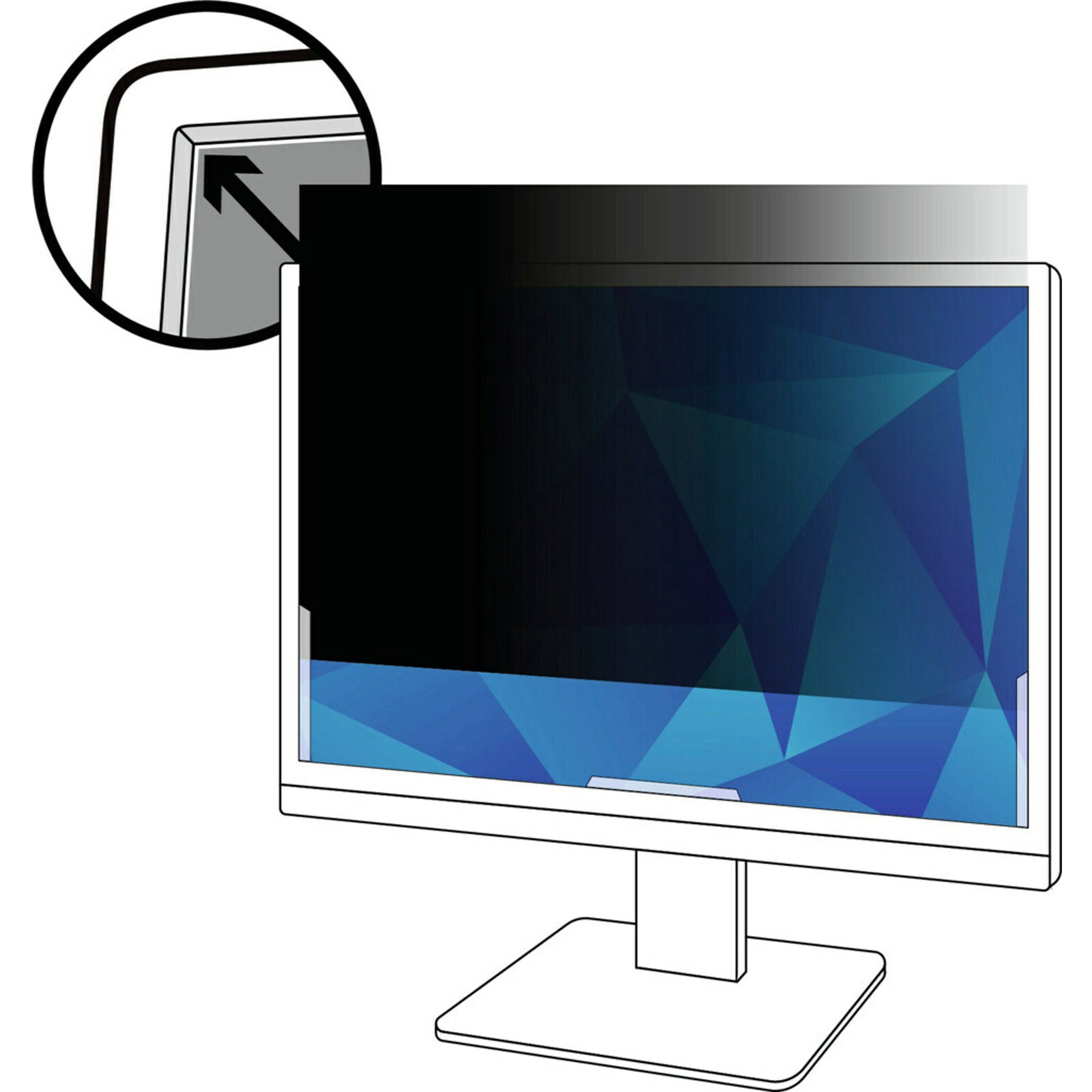 3m-privacy-filter-black-matte-for-201-widescreen-lcd-monitor-1610-scratch-resistant-fingerprint-resistant-dust-resistant-anti-glare_mmmpf201w1b - 1