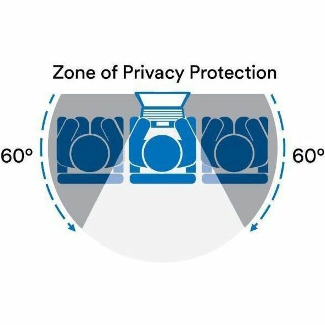 Gold Frameless Privacy Filter for 15.6" Widescreen Laptop, 16:9 Aspect Ratio