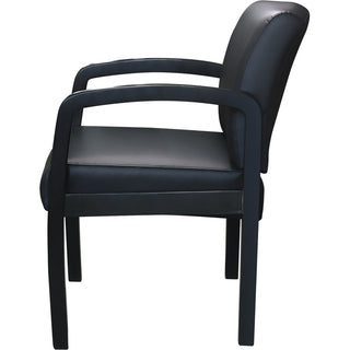 Boss Guest Chair, Black - Black - 1 Each