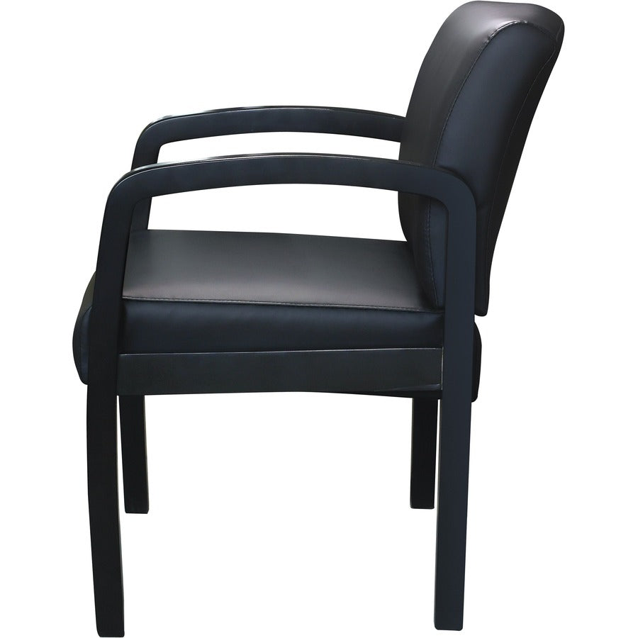 Boss Guest Chair, Black - Black - 1 Each
