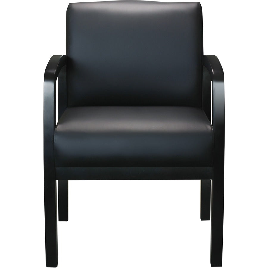 Boss Guest Chair, Black - Black - 1 Each