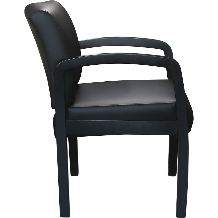 Boss Guest Chair, Black - Black - 1 Each