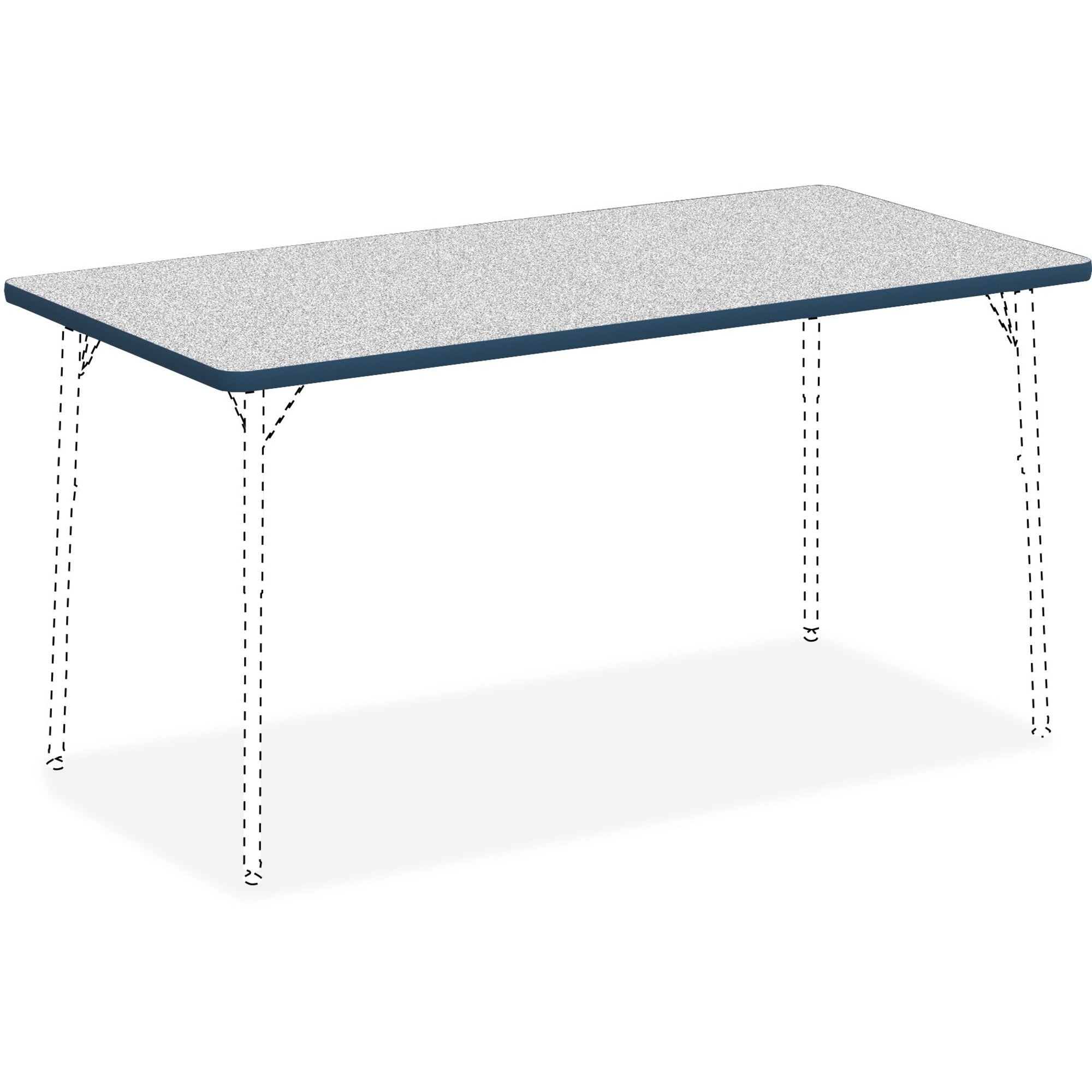 lorell-classroom-activity-tabletop-for-table-topgray-nebula-rectangle-high-pressure-laminate-hpl-top-x-60-table-top-width-x-30-table-top-depth-x-113-table-top-thickness-1-each_llr99918 - 1