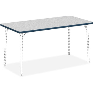 lorell-classroom-activity-tabletop-for-table-topgray-nebula-rectangle-high-pressure-laminate-hpl-top-x-60-table-top-width-x-30-table-top-depth-x-113-table-top-thickness-1-each_llr99918 - 1