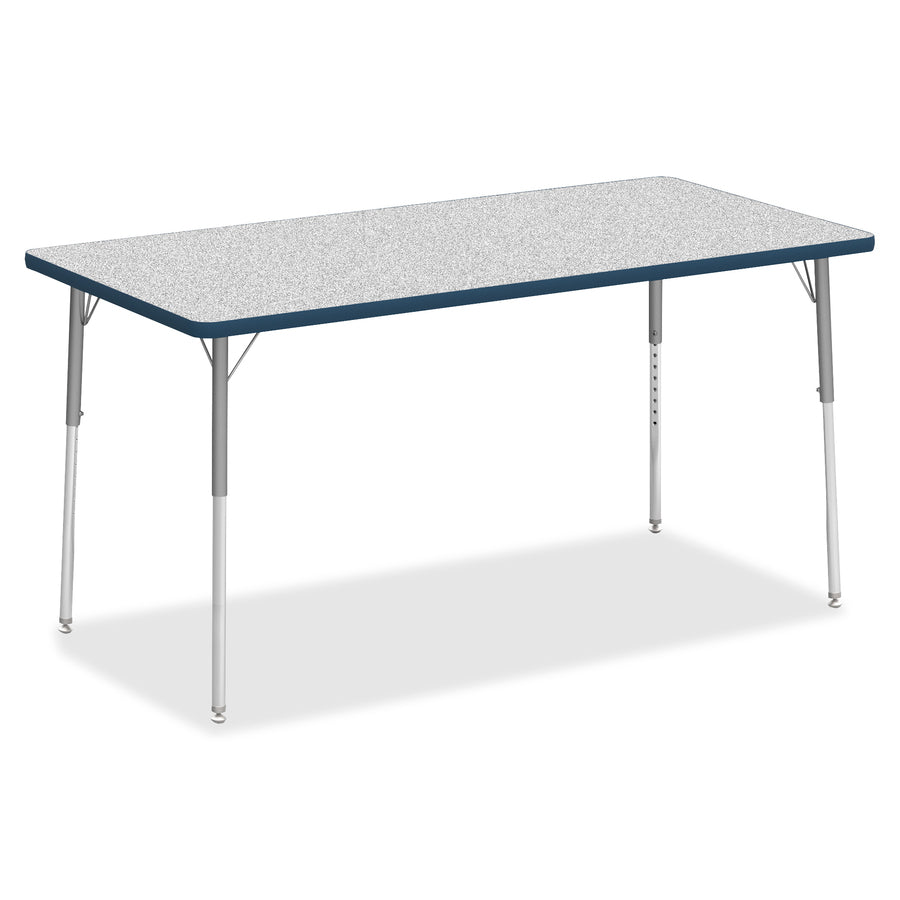 lorell-classroom-activity-tabletop-for-table-topgray-nebula-rectangle-high-pressure-laminate-hpl-top-x-60-table-top-width-x-30-table-top-depth-x-113-table-top-thickness-1-each_llr99918 - 2