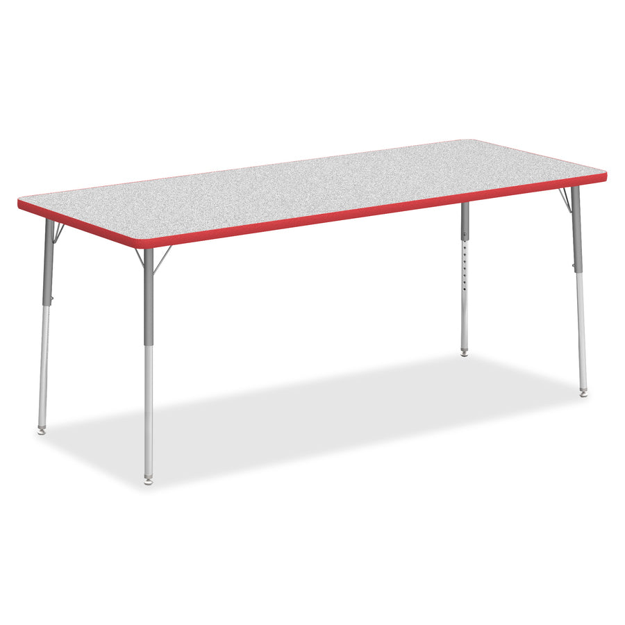 lorell-classroom-activity-tabletop-for-table-topgray-nebula-rectangle-high-pressure-laminate-hpl-top-x-72-table-top-width-x-30-table-top-depth-x-113-table-top-thickness-assembly-required-1-each_llr99921 - 2