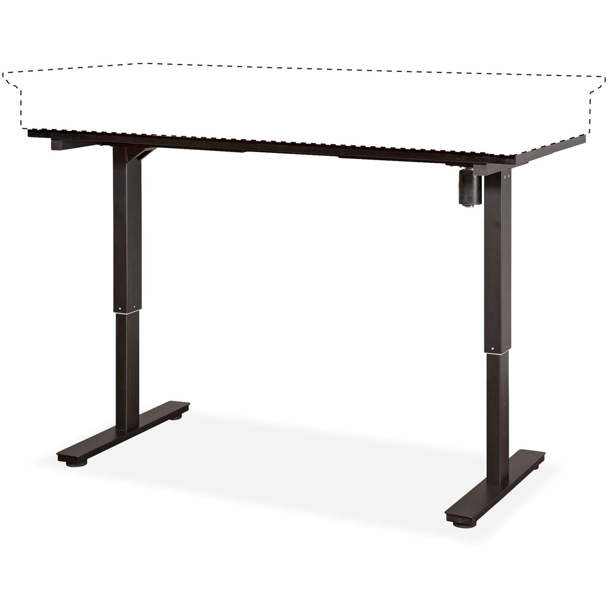 Martin Carson Electric Lift Base - Metal Base - 1 Each