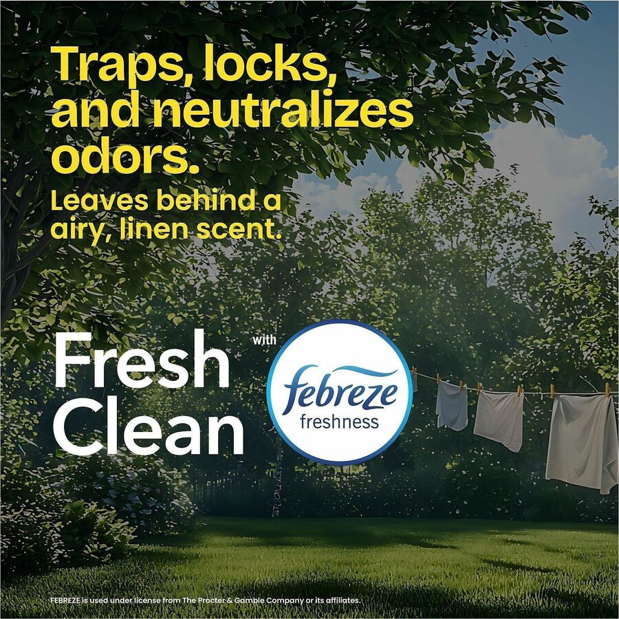 Glad ForceFlexPlus X-Large Kitchen Drawstring Trash Bags - Fresh Clean with Febreze Freshness - Large Size - 20 gal Capacity - 24.02" Width x 32.01" Length - Drawstring Closure - Gray - 1Each - 30 Per Box - Garbage, Kitchen, Office, Home