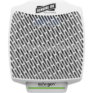Genuine Joe Air Freshener Dispenser System - 30 Day Refill Life - 6000 ft Coverage - 1 Each - White - 2