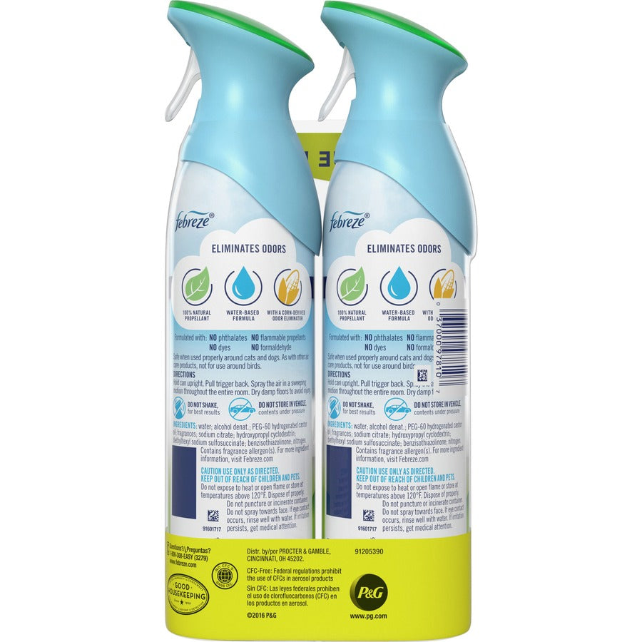 Febreze Air Freshener Spray - Spray - 8.8 fl oz (0.3 quart) - Gain Original - 12 / Carton - Odor Neutralizer, VOC-free