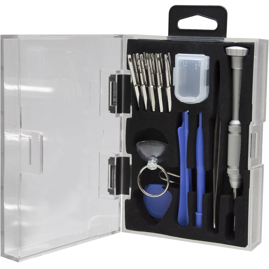StarTech.com Cell Phone Repair Kit for Smartphones Tablets and Laptops - Smartphone Repair Kit - Electronics Tool Kit - Cell phone repair kit provides all the necessary tools for precision repairs on laptops smartphones and tablets - Electronics tool