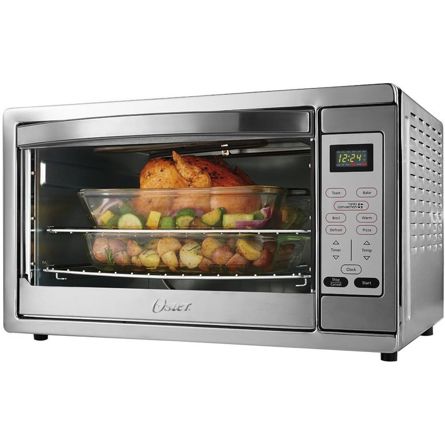 Extra Large Digital Countertop Oven, 21.65 x 19.2 x 12.91, Stainless Steel
