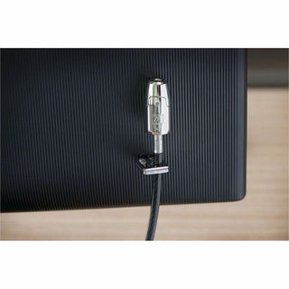 Kensington Desktop & Peripherals 2.0 Locking Kit - Keyed Lock - Black - Carbon Steel, Plastic - 8 ft - For Desktop Computer, Keyboard, Mouse, Computer