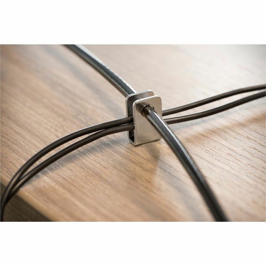 Kensington Desktop & Peripherals 2.0 Locking Kit - Keyed Lock - Black - Carbon Steel, Plastic - 8 ft - For Desktop Computer, Keyboard, Mouse, Computer